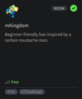 Tryhackme Room Link
