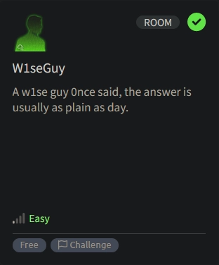 Tryhackme Room Link